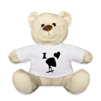 J’adore Wingfoils - Nounours - blanc - Devant