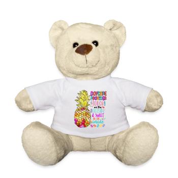 Childcare Daycare Provider Teacher - Teddy Bear - white - Front