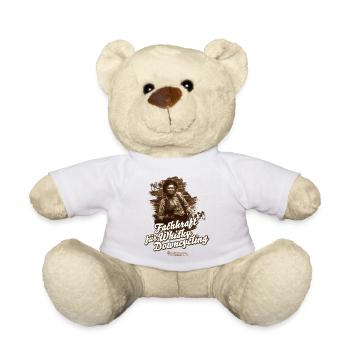 Whisky Spruch Fachkraft für Whisky Downcycling - Teddy - Weiß - Vorne