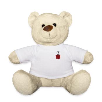 Sommelier Wine Drinking Tasting - Teddy - Weiß - Vorne