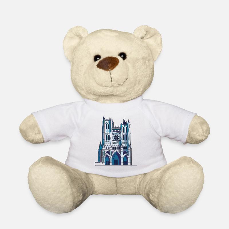 Cathédrale d’Amiens - Nounours - blanc