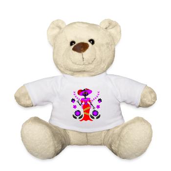 Día del muerto - Nounours - blanc - Devant