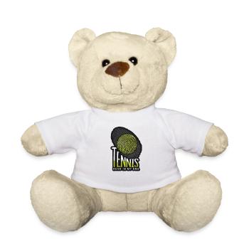 Joueur de tennis présent Tennis Club Coach Sport - Nounours - blanc - Devant
