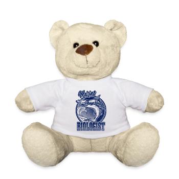 Marine Biologist Hammerhead Shark Marine Biology - Teddy Bear - white - Front