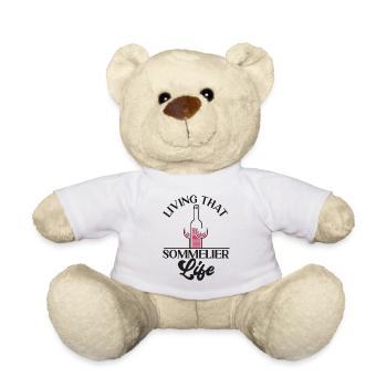 Sommelier Wine Drinking Tasting - Teddy - Weiß - Vorne