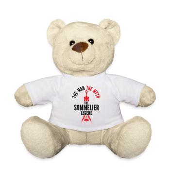 Sommelier Wine Drinking Tasting - Teddy - Weiß - Vorne