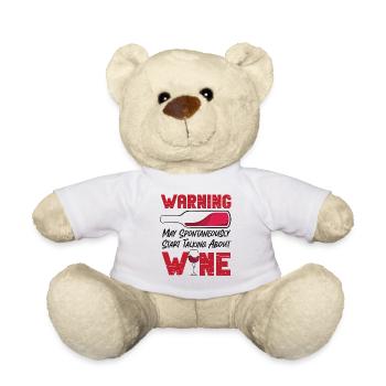 Sommelier Wine Drinking Tasting - Teddy - Weiß - Vorne