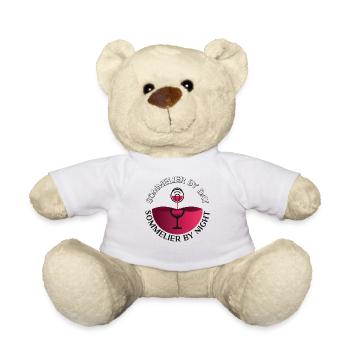 Sommelier Wine Drinking Tasting - Teddy - Weiß - Vorne