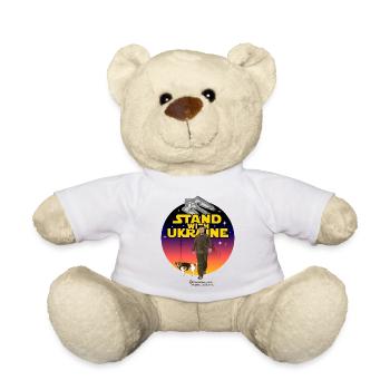 Ukraine Patron Selenskyj - Teddy - Weiß - Vorne