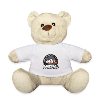 Baseball present home run baseball player athlete - Teddy Bear - white - Front