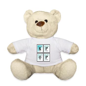 K-Pop | Tableau périodique des éléments - Nounours - blanc - Devant