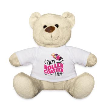 Roller Coaster Girl Crazy Roller - Teddy - Weiß - Vorne