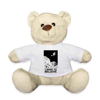 Horror Horror Movie Outfit Movie Fetival Halloween - Teddy Bear - white - Front