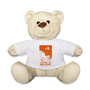 Horror Horror Movie Outfit Movie Fetival Halloween - Teddy Bear - white - Front