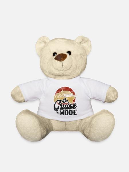 Cruise Ship Vacation Vintage On - Teddy - Weiß