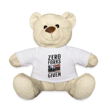 Opérateur de chariot élévateur certifié - Nounours - blanc - Devant