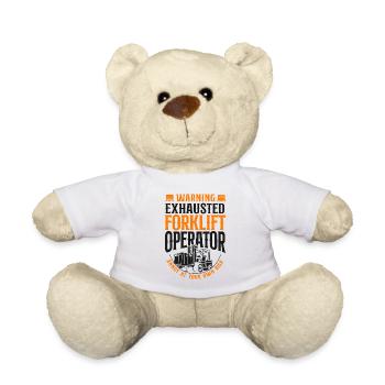 Certified Forklift Truck Operator - Teddy - Weiß - Vorne