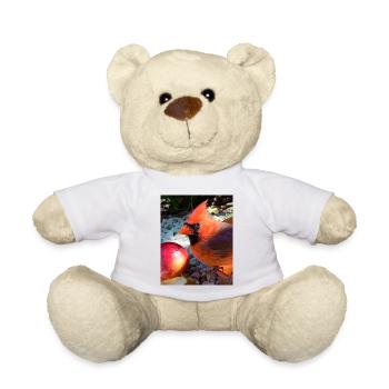 Nördlicher Kardinal - Teddy - Weiß - Vorne