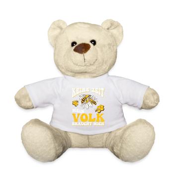Imker Honig Verkäufer, Bienenschutz Imkerei Bienen - Teddy - Weiß - Vorne
