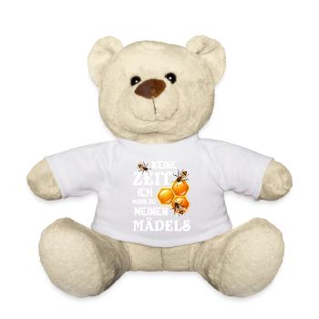 Imker Honig Verkäufer, Bienenschutz Imkerei Bienen - Teddy - Weiß - Vorne