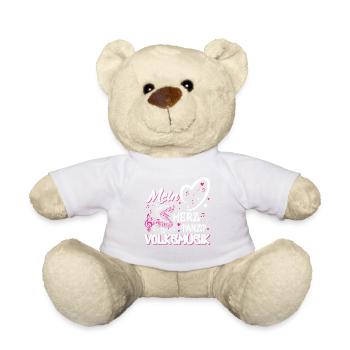 Volksmusik Party Dorffest Ouftit Deutsche Schlager - Teddy - Weiß - Vorne