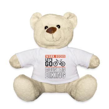 Enduro MTB Mountain Bike Riding - Teddy - Weiß - Vorne