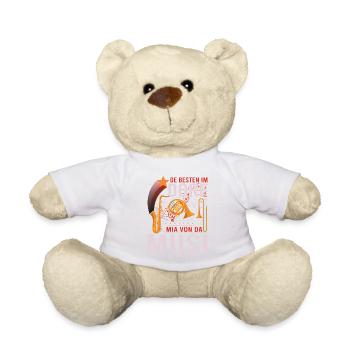 Dorfmusik Musikkapelle Musiker volkstümliche Musik - Teddy - Weiß - Vorne