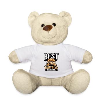 Tortoise - Teddy Bear - white - Front