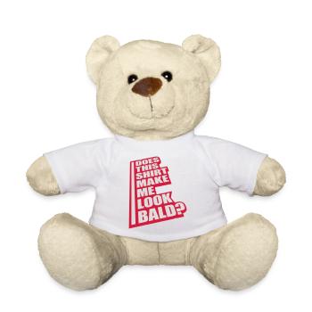 look soon citation de chemise - Nounours - blanc - Devant