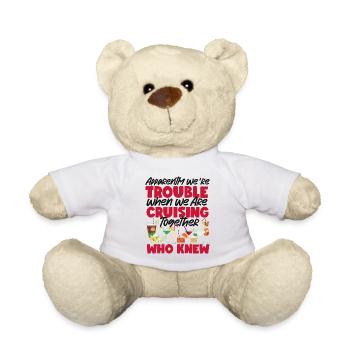 Cruise Ship Vacation Friends - Teddy - Weiß - Vorne