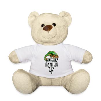 That Chameleon Guy Panther Chameleon - Teddy Bear - white - Front