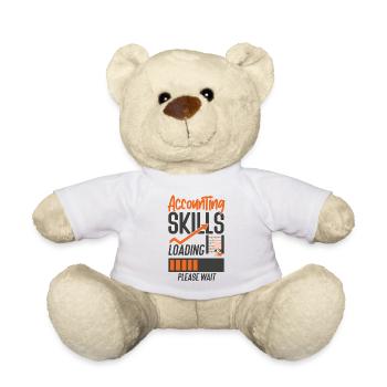 Accountant Bookkeeper Accounting - Teddy - Weiß - Vorne
