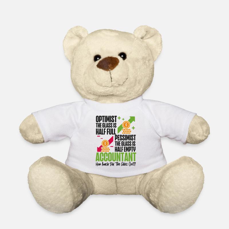 Comptable Comptable Comptable - Nounours - blanc