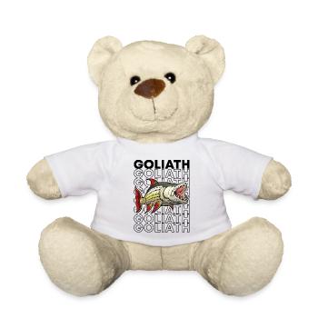 Goliath Tigerfish Fish 80's Monster Fish Keeper - Nounours - blanc - Devant