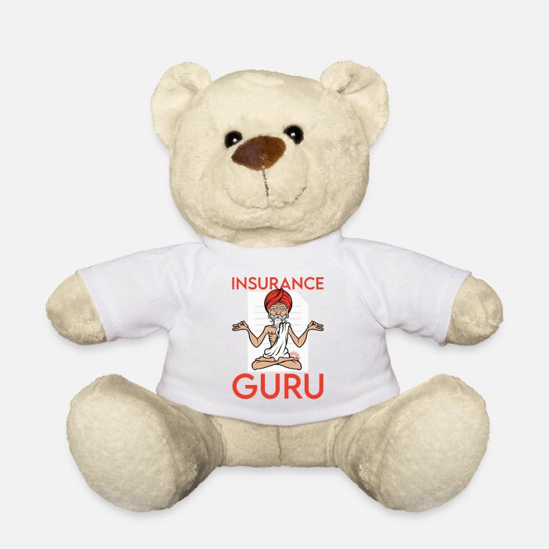 Vermögensberater, Versicherungs Makler Guru - Teddy - Weiß