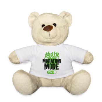 Running Runner Half Marathon - Teddy - Weiß - Vorne