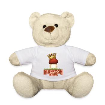 Pilze Schwammerl Steinpilz Sammler Pfifferlinge - Teddy - Weiß - Vorne