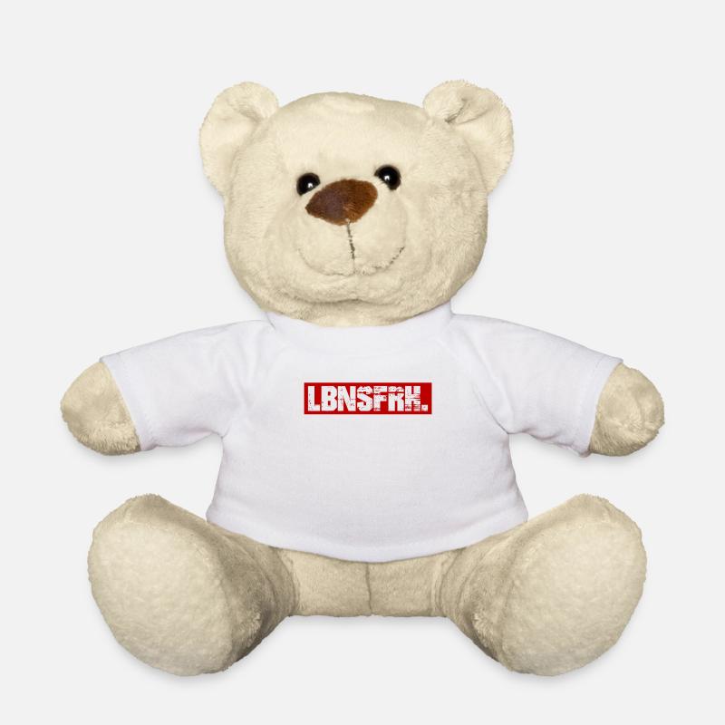 Gute Laune Und Herzlichkeit - Teddy - Weiß
