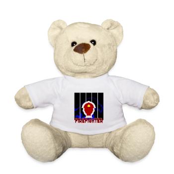 Feuerwehrmann - Teddy - Weiß - Vorne