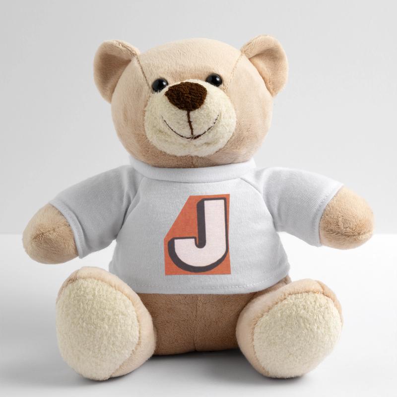 Retro-Buchstabe J Teddy