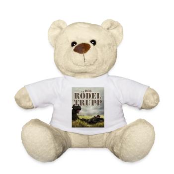 Bundeswehr Sprüche Design Rödeltrupp - Teddy - Weiß - Vorne