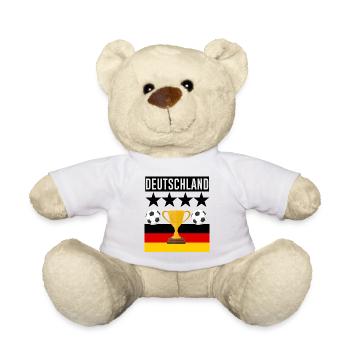 Deutschland - Teddy - Weiß - Vorne