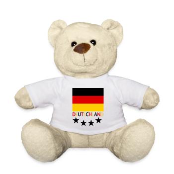 Deutschland - Teddy - Weiß - Vorne