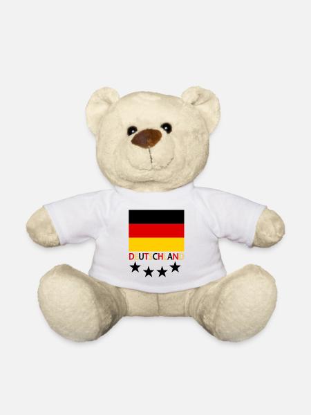 Deutschland - Teddy - Weiß