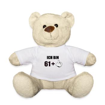62 Geburtstag - Teddy - Weiß - Vorne