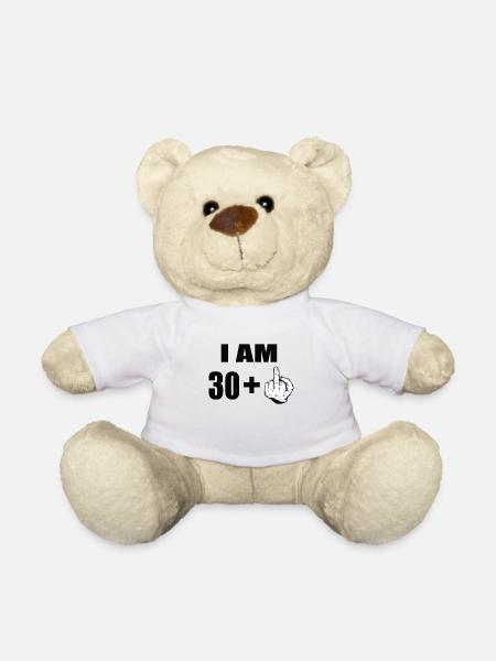 31e anniversaire - Nounours - blanc
