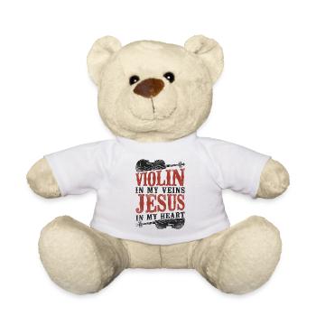 Violoniste Violoniste Jesus Christian - Nounours - blanc - Devant
