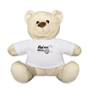 Muschel Maritime Meer Segeln - Teddy - Weiß - Vorne