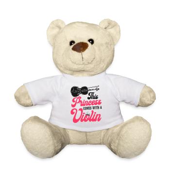 Violoniste Violoniste Fille This - Nounours - blanc - Devant