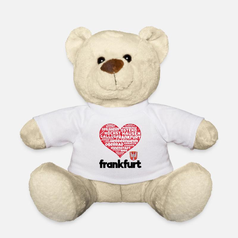 Frankfurt - Teddy Bear - white